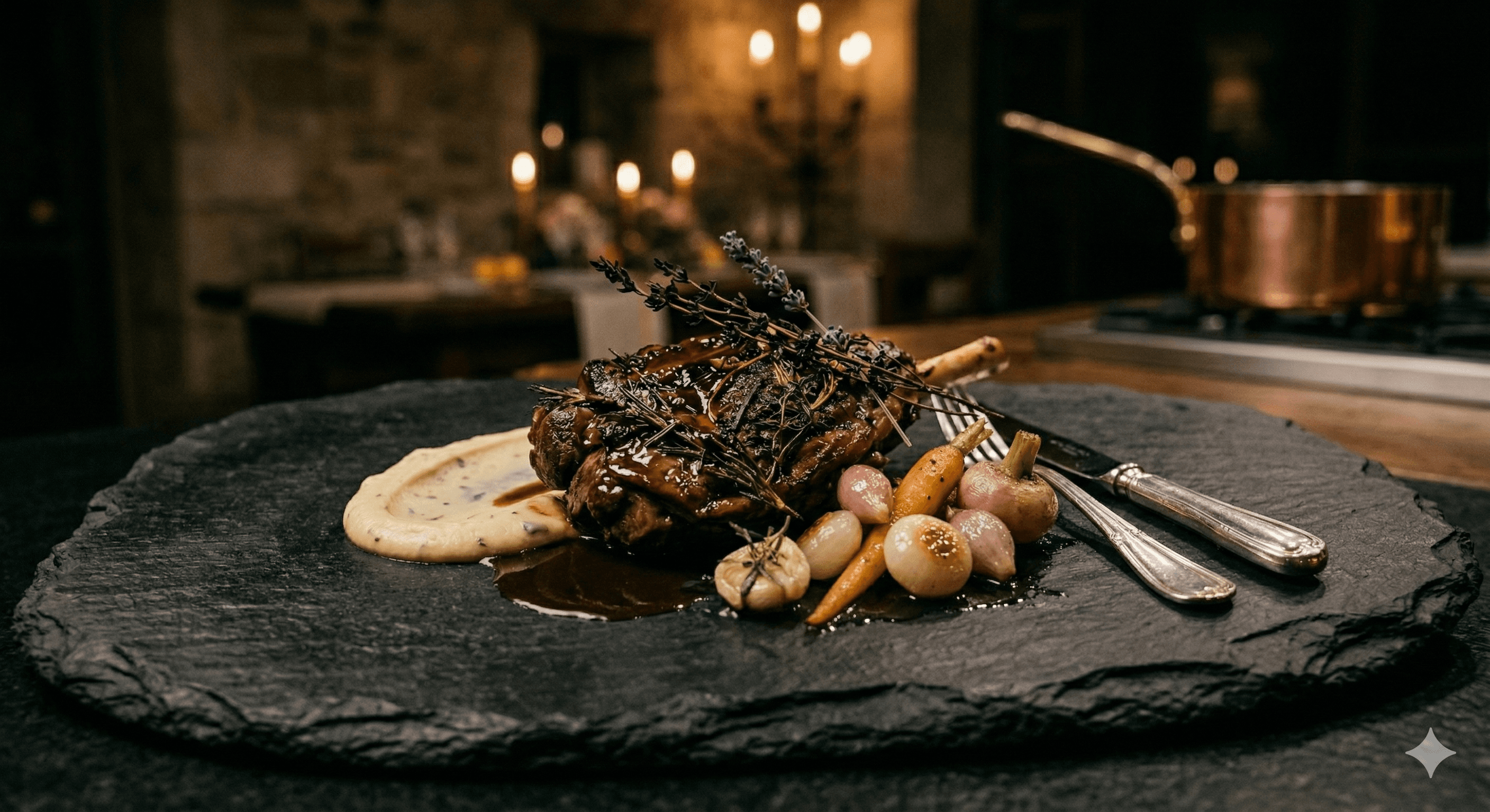 Mijote d'agneau au thym de garrigue